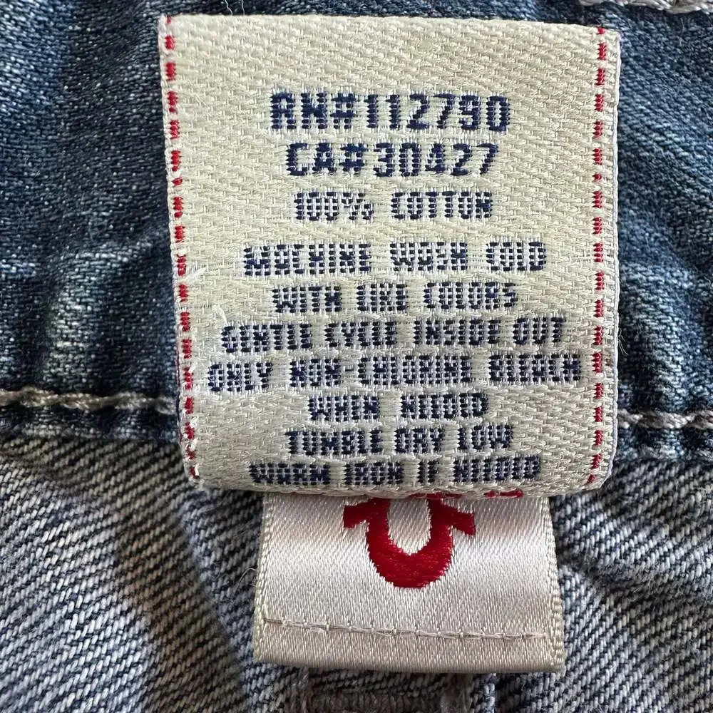 True Religion Ricky Section Men's Denim Jeans Blue Size 30
